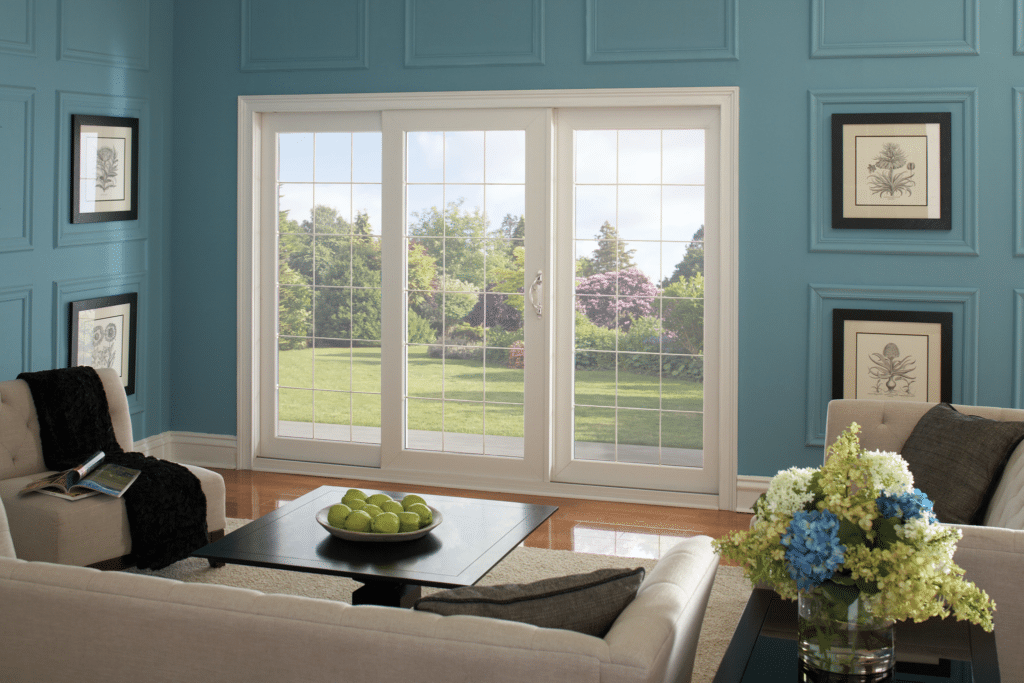 3 and 4 panel sliding patio doors are also available in Indianapolis.